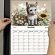 thumbnail image 5 of 5d Diy Art Monthly Planner Donkey Jardín Con Forma Especial para Principiantes, 5 of 9