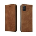 thumbnail image 2 of Dteck Wallet Case For Samsung Galaxy A51 5G, Premium Smooth PU Leather Wallet case Magnetic Flip Folio [Kickstand Feature] with ID&Credit Card Pockets,Brown, 2 of 8