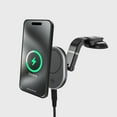 thumbnail image 1 of Mighty Mount MagSafe Wireless Car Charger with Multi-Angle Adjustable Suction Cup, 1 of 8
