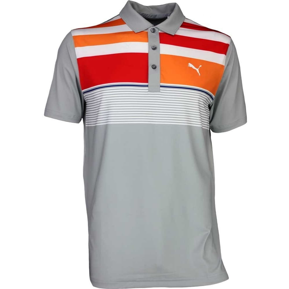 puma road map golf polo shirt