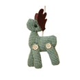 thumbnail image 2 of Cadancy Christmas Ornaments Fabric Reindeer Hanging Pendant Tree Decoration Holiday Seasonal Home Decor Party Rustic Mantle Wall Window Decorations, 2 of 6