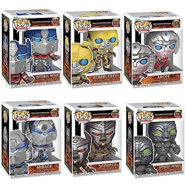 Set completo Pop Funko Transformers Rise of The Beasts