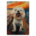 thumbnail image 3 of Hudo Funny Scream Collie Dog Poster Wall Art Decor Collie Dog Canvas Wall Art - Inspirational Wall Decor - Cute Gifts For Boyfriend, 3 of 5