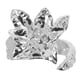 thumbnail image 4 of Anillo floral abierto ajustable para mujer, joyería minimalista con estilo, diseño único y elegante para uso diario, fiestas y citas, 4 of 8
