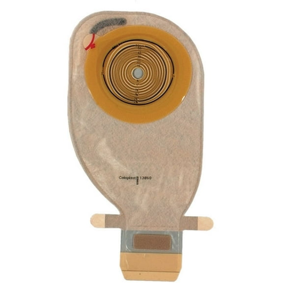 Ostomy Pouch Assura EasiClose OnePiece System 11" Length 1070 mm Stoma Drainable Trim To Fit,