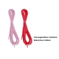 thumbnail image 4 of 1 Set 20 Colors 2.5mm DIY Colorful Plastic Knitting String Bracelet DIY Accessories for Women Home Girls (Mixed Color), 4 of 6