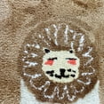 thumbnail image 5 of LANPEI Bathroom Rug Lion Shape Playroom Rug Animal Bathmat Soft Kids Play Mat Cartoon Non-Slip Door Mat Cute Bathtub Area Rug Washable Mats for Kids Room Water Absorption Rugs, 2'X4', Brown, 5 of 7