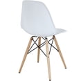thumbnail image 4 of Modway Pyramid Dining Side Chairs Set of 2 in White, 4 of 4