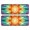 Rainbow Tie Dye, variant on Kitchen Rugs Sets Of 2,Orange Blue Tie Dye Mandala Pattern Anti Fatigue Kitchen Mat Rugs Non Slip Washable,Decorative Kitchen Floor Mats for Kitchen,Sink,Laundry,17"x47" 17"x47"