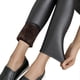 thumbnail image 4 of Gibobby Leggings para mujer Leggings de sintética para mujer Pantalones elásticos de sintética de talle y pantalones cálidos(C,CH), 4 of 5