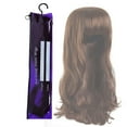 thumbnail image 2 of PPgejGEK Hair Extension Storage Bag Set with Hanger 6 Pack 23.62 Inch PVC Wig Organizer Durable Transparent Zip Closure for Long Hair Extensions and Wigs, Home Salon Travel Use, 2 of 2