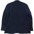 thumbnail image 2 of Ralph Lauren Mens Cotton Two Button Blazer Jacket, Blue, Small, 2 of 4