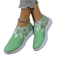 thumbnail image 5 of IEMIEMIEM Women's Athletic Shoes Slip On Walking Casual Comfort Lightweight Breathable Mesh Sock Shoe Non-Slip Tennis Running Sneakers 5.5 wide, 5 of 7