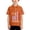 Orange(We The People America 250 Flag), variant on CCRFTGI Polo Shirts for Kids Girls Size 10-12 Patriotic Shirt We The People 1776-2026 Polo Shirts School Uniform Athletic Sport Print Lapel Button Collared Polo Summer Tops White 3-4 Years