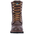 thumbnail image 5 of McRae 8 Inch Waterproof Steel Toe Logger Mens  Work Safety Shoes Casual   - Brown, 5 of 7