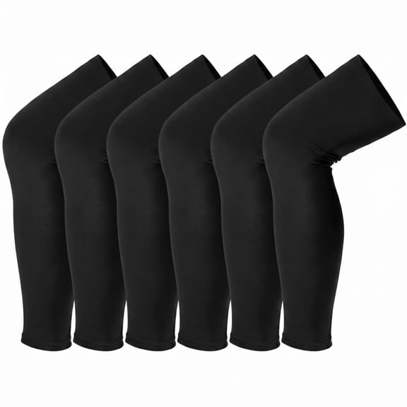 UV Protection Long Compression Leg & Knee Sleeves for Men & Women, Basketball Football