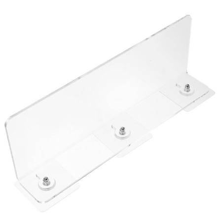 WHAMVOX Acrylic Wall Shelf Floating Shelf for Kitchen Living Room Bathroom Bedroom