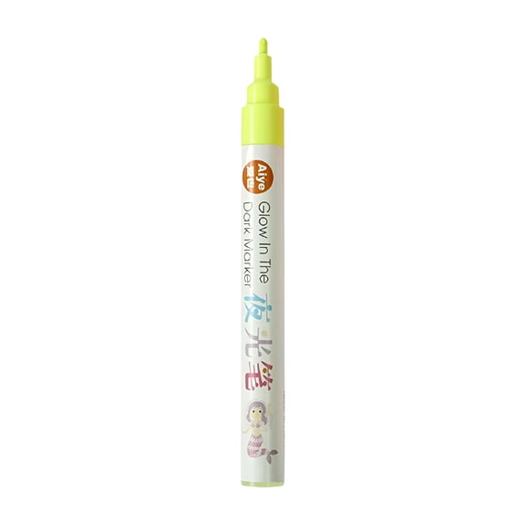 CCOCC Glowing in The Dark Marker Pen DIY Graffiti Fluorescent Pen Luminous Pen Gift