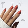 thumbnail image 3 of Set de 30 unidades Glamnetic Rose Short de Press On Nails, 3 of 6