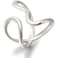 thumbnail image 1 of 1Pcs Cuff Rings Line Design Personalized Knuckle Ring for Dainty Trendy Jewelry Gift Stainless Steel Color Adjustable 31mm, 1 of 3