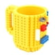 thumbnail image 2 of Taza de leche creativa de 350mlbloques de construcción DIYtaza de café para beber agua (amarillo) Ndcxsfigh Nuevos Originales, 2 of 7