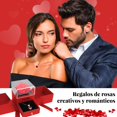 thumbnail image 2 of Collar Rosa Eterna para de La Bella y la Bestia con Flor Eterna, Regalos Romántico para Bodas, Novia, Pareja, Esposa, Cumpleaños, Aniversario, San Valentín, Navidad, 2 of 4
