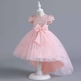 thumbnail image 6 of Odeerbi Toddler Dress Kids Girls Princess Dresses Tulle Dress Middle-aged Children's Sleeveless Embroidery Mesh Gauze Dress Pink, 6 of 9