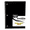 Black, variant on School Supply Boxes | (Color Varies - Blue, Black, Yellow, Red, or Green) College-Ruled 3 Subject Notebooks | 12 Pack | 10.5 IN x 8 IN (120 Sheets) Notebooks for School, Work & Office