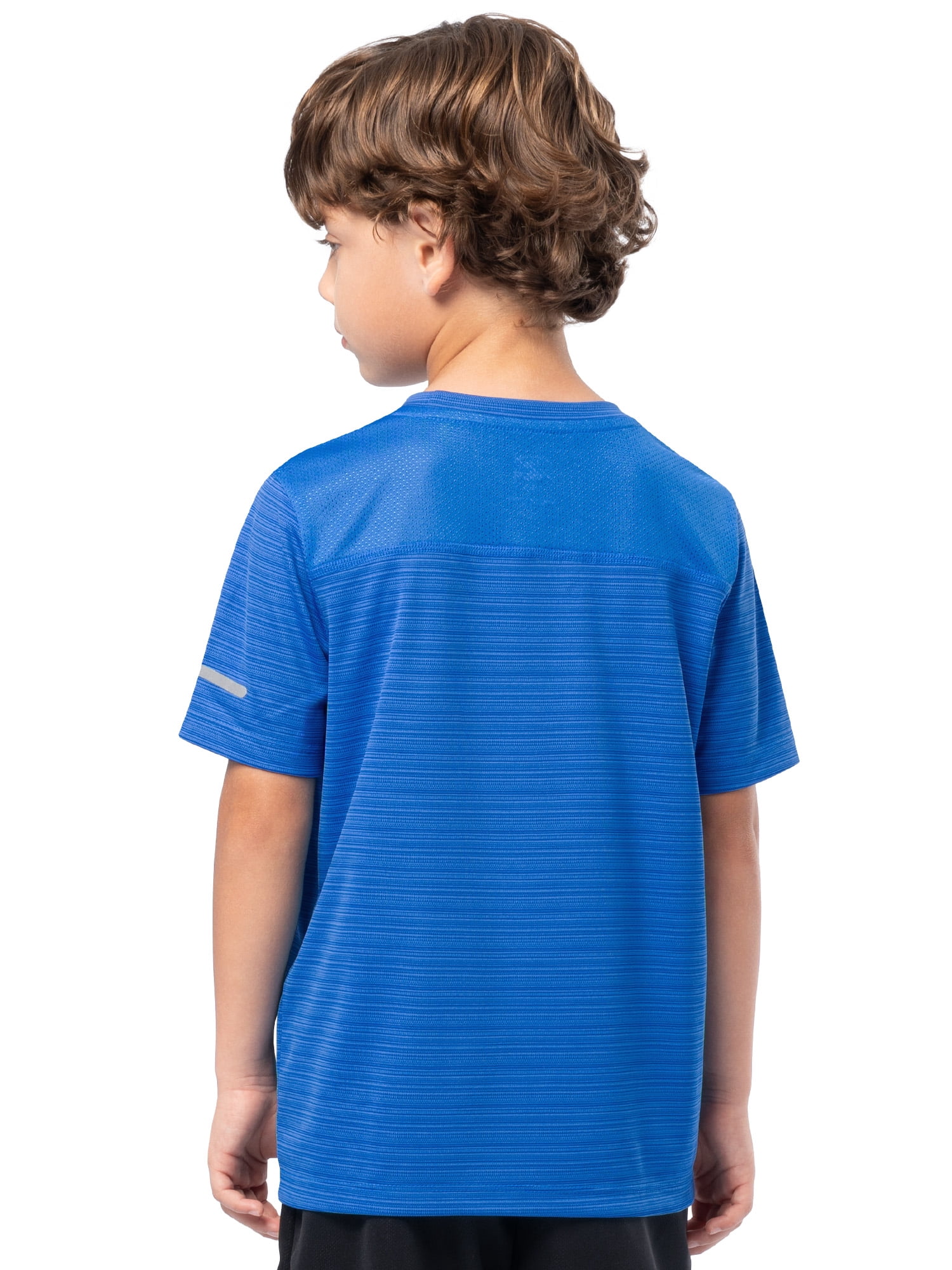 Athletic Works Boy's Active Short Sleeve T-shirt 2-Pack, Sizes 4/5-18