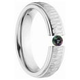 thumbnail image 3 of Mystic Topaz 5mm Stainless Steel Custom Tension Set Ring, 3 of 3
