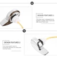 thumbnail image 3 of 1Pc Toilet Flush Tank Lever Handle Side Mount Toilet Flush Lever Handle, 3 of 7