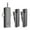 B, variant on Lksixu 3In1 Wireless Lavalier Microphone, Mini Microphones With Clearer Audio, Long Wireless Lapel Microphone For Video Recording, Interview, Vlog (Black) microphones wireless Electronics for Home