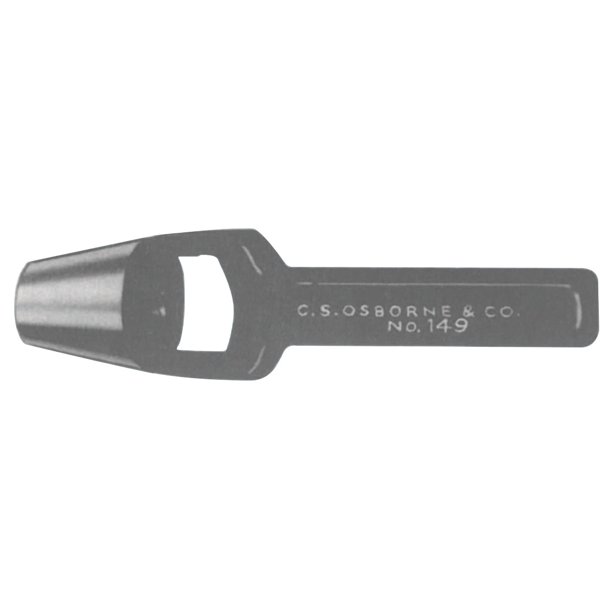 C.S. Osborne Arch Punches, 3/4 in tip, Drop Steel