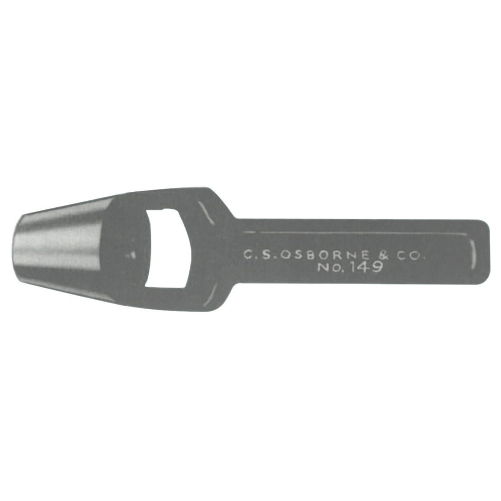 C.S. Osborne Arch Punches, 5/8 in tip, Carbon Steel