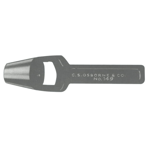 C.S. Osborne Arch Punches, 9/16 in tip, Carbon Steel