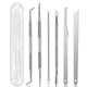 thumbnail image 1 of Adult Stainless Steel Nail Care Kit, 7 Pieces, for Treatment of Nail Correction and Relief, 1 of 5