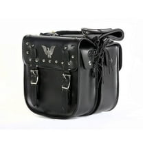 Dream Apparel Motorcycle Saddle Bags PU Leather Motorcycle Saddlebag Waterproof Luggage Bags For Motorcycle SD4071