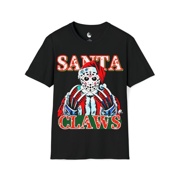 Santa Claws T-Shirt Horror Holiday Design 2023