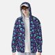 thumbnail image 2 of Balery Skull daisy Gradient Sudadera ligera de manga larga con capucha y protección solar UPF 50+ para hombre y mujer, ideal para pesca y running-X-Large, 2 of 7