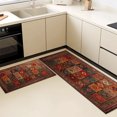 thumbnail image 5 of Kitchen Rugs Sets of 3 Non Slip Washable Kitchen Mats for Floor, Waterproof Kitchen Runner Rug, Floor Mat Carpet for Entryway, Laundry, Sink, Hallway, Bathroom, 5 of 12
