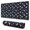 Blue Cartoon Unicorn-3, variant on Long Mouse Pads for Desk,Blue Cartoon Unicorn Rainbow Star Cloud Desk Mats on Top Of Desks, Desk Mouse Pad Extra Large with 3mm Non-Slip Base and Stitched Edge for Gaming,Work,Home 31.5"x11.8"