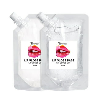 2 Pack DIY Homemade Moisturizing Lip Gloss Base, Lip Makeup Primer