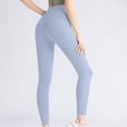 thumbnail image 5 of Seductiva Sale Clothing 2025 Womens Yoga Sweatpants Women's Solid Color Fashionable Casual Sports Lifting High Elastic Tight Yoga Pants, 5 of 5