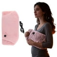 thumbnail image 2 of Usb Heating Pad for Menstrual Cramps & Lower Back Pain, 3-Level Adjustable Waist Belt Warmer, Portable Breathable Plush Wrap for Office, Home, Car – Drug-Free Comfort for Women, 1 Waist Support Belt, 2 of 9