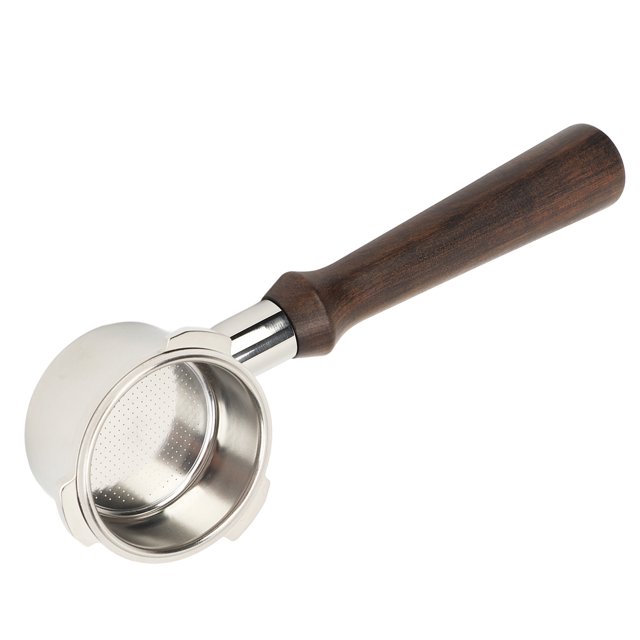 Portafiltro Sin Fondo ANGGREK Portafiltro de Café Ergonómico Acero Inoxidable