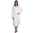thumbnail image 1 of TowelSelections Women's Robe, Fleece Cotton Terry-Lined Water Absorbent Bathrobe, 1 of 3