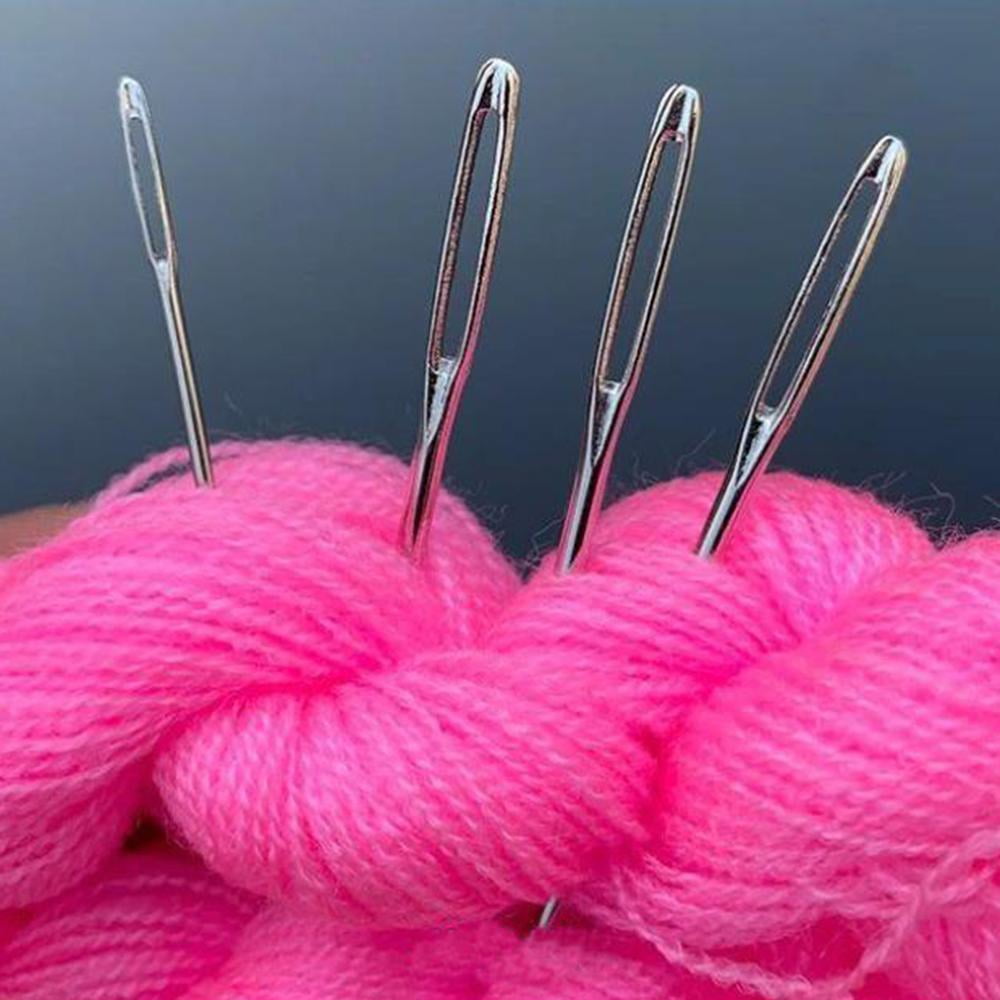 S SERENABLE 25x 2 Pieces Big Eys Blunt Hand Quilting Yarn Sewing Knitters DIY