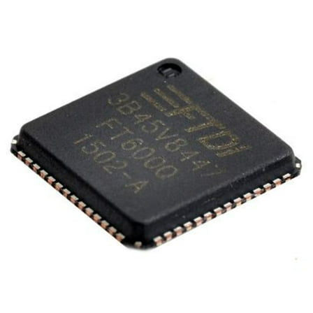 Pack of 2 FT600Q-B-T IC USB Bridge, USB to FIFO USB 3.0 FIFO Interface 56-QFN (7x7) : RoHS, Bulk