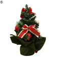 thumbnail image 1 of Decoración de árbol de Navidad multicolor, fácil de llevar, decoración en miniatura para el hogar, decoración de árbol de Pvc para escritorio, 1 of 5