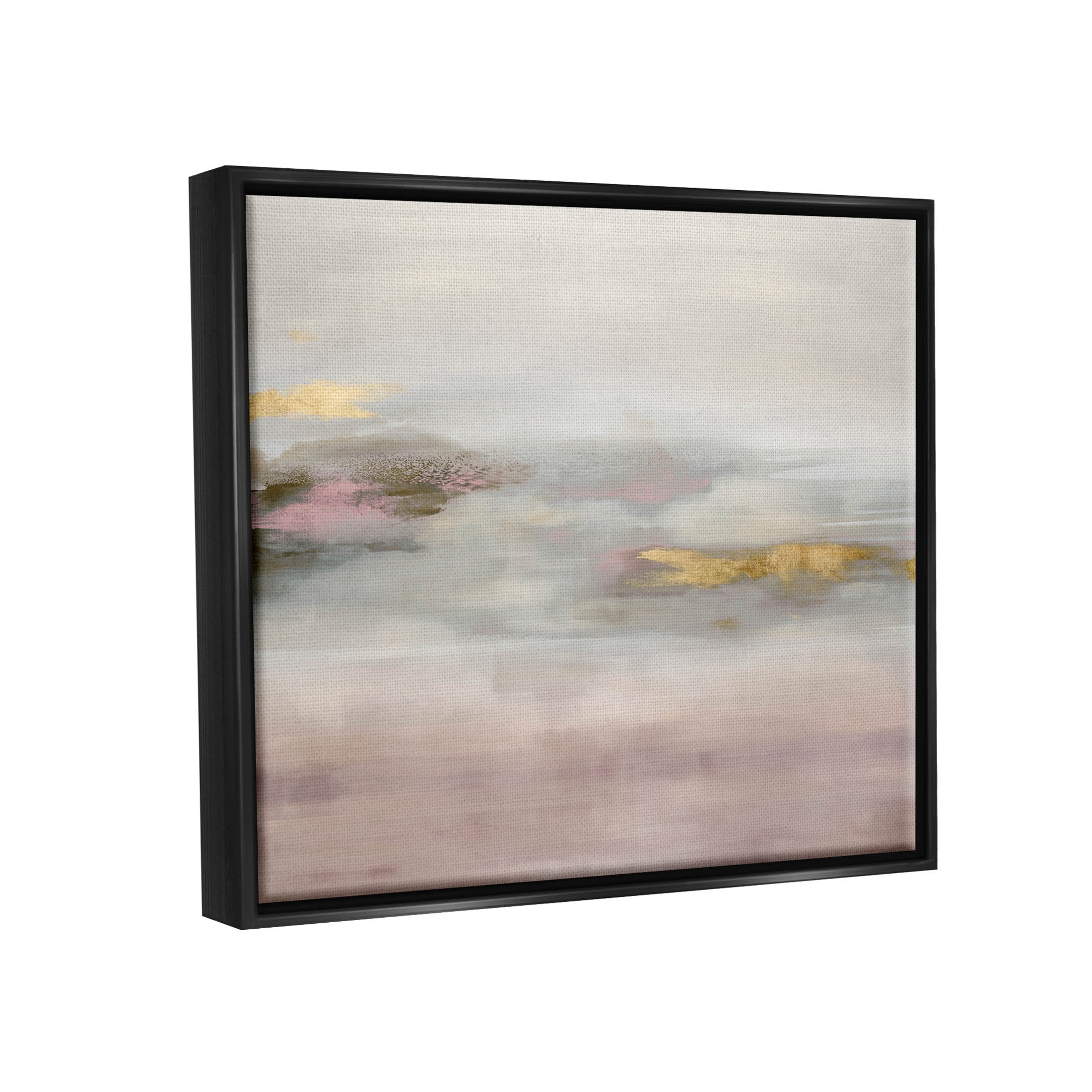 Abstract Glam Detail Arrangement Abstract Graphic Art Jet Black Framed Art Print Wall Art